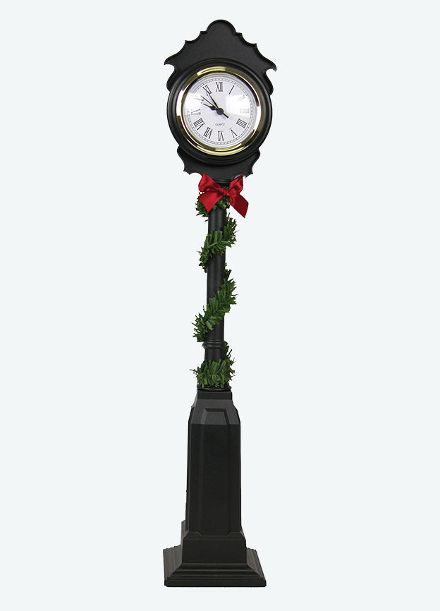 Byers Choice Street Clock. Our Street Clock adds interest outlet and variety to your