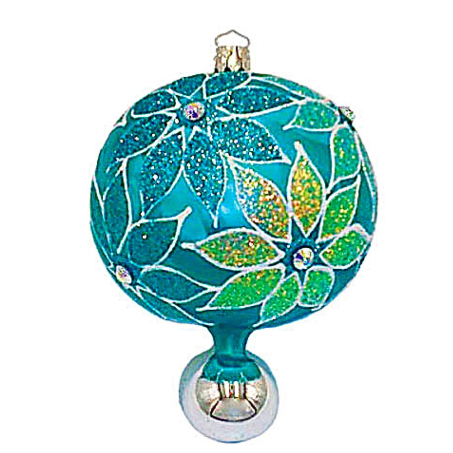 Heartfully Yours Winter Mist Christmas ball ornament Christopher Radko 