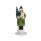 Green Beaded Santa