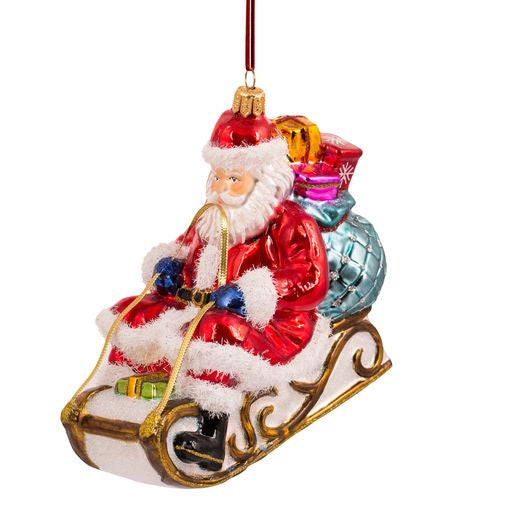 Sleigh Riding Santa